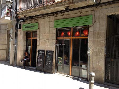 Outsude at Mosquito Tapas in Barcelona