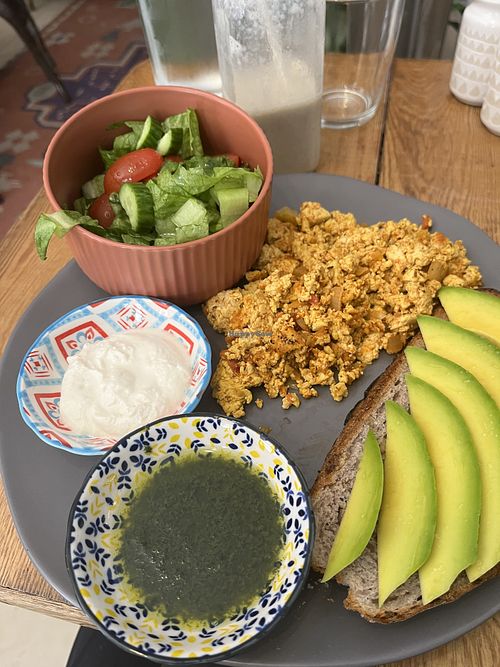 Scramble jamble platter   at The Vegan Shack in Panama City