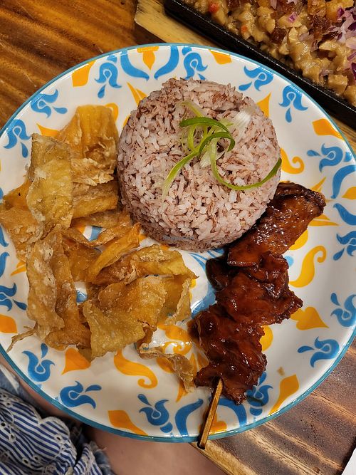 Unpork BBQ, tofu skin at Cosmic Siargao in Siargao