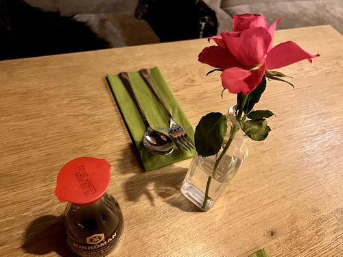 table  at Vegan Living in Magdeburg