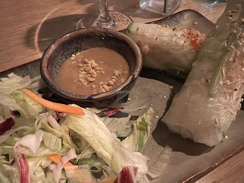 summer rolls  at Vegan Living in Magdeburg