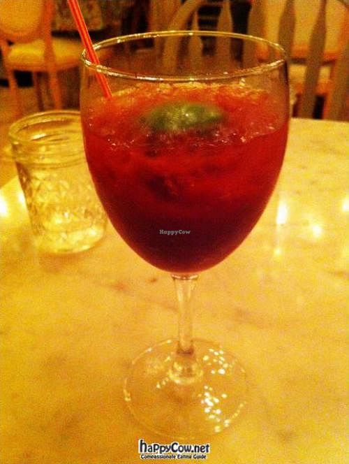 The Sangria was lovely, sweet and refreshing! at Verde Mesa in San Juan