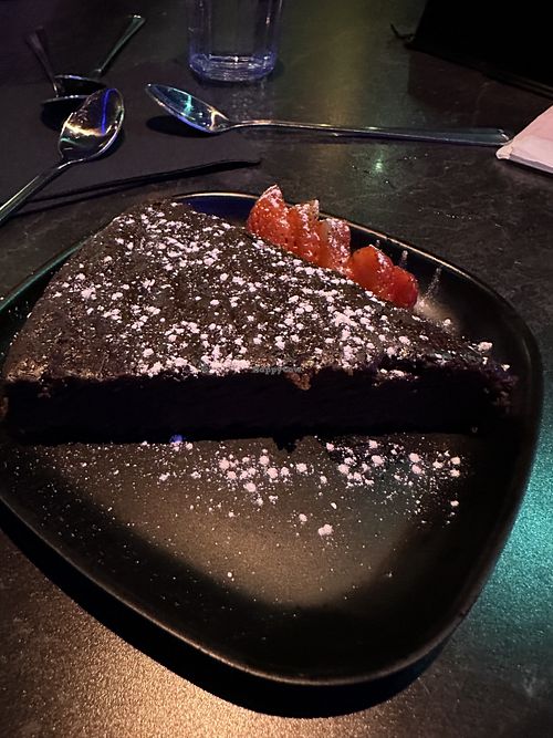 Mississippi mud pie  at Urban Vegan Kitchen in New York City