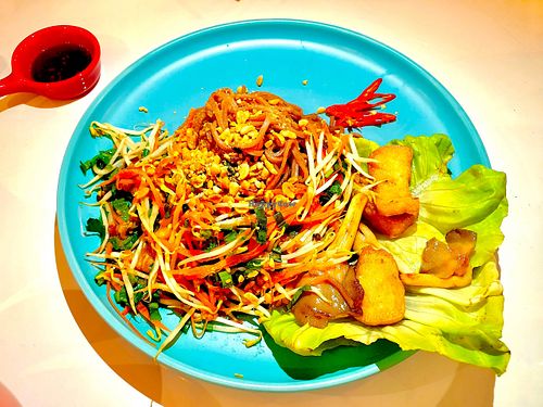 Pad Thai the best in city at Loving Hut Diệp Lâm Vegan in Ho Chi Minh City
