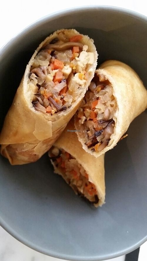 fried spring rolls at Real Food 真食 - Orchard in Central Singapore