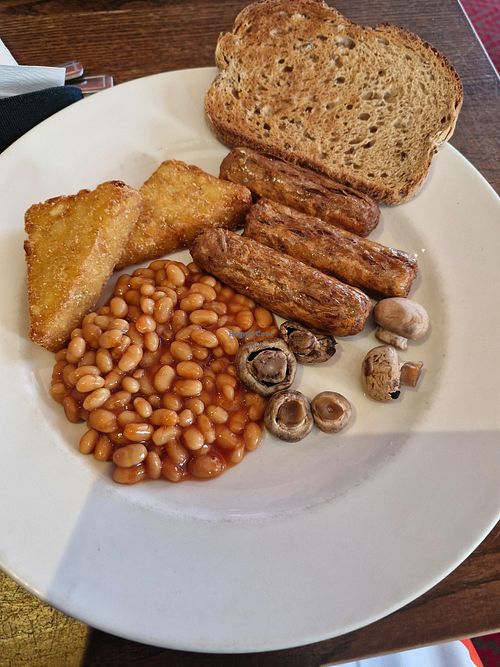 Plant based breakfast at Hungry Horse - Castle View in Dudley
