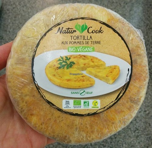 Vegan tortilla at COCO VEGANS | Antes VEGANS & BIO in Barcelona
