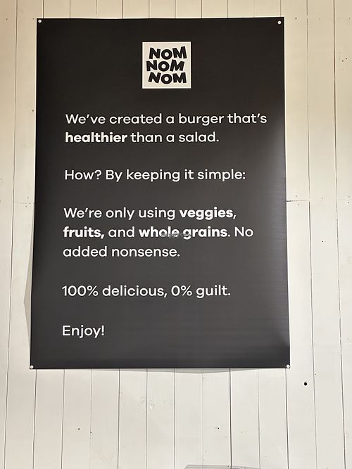 Good rule to follow  at Nom Nom Nom - Haarlemmerdijk in Amsterdam
