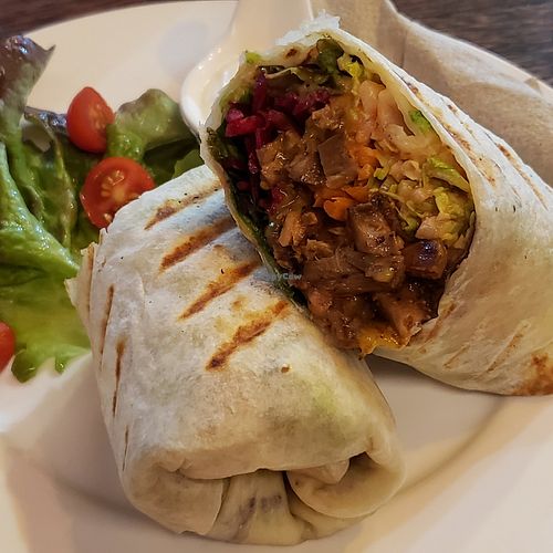Magic Shrooms Wrap at Annie Sweetery & Eatery - Bo Put in Koh Samui
