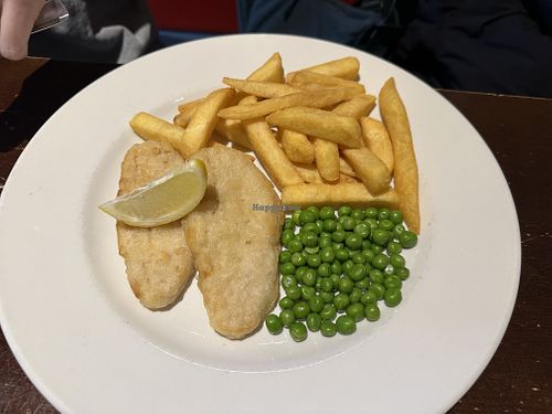 OMNI Vegan Fish & Chips  at Farmhouse Inns - Elginhaugh Farm in Lasswade