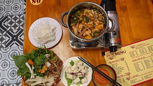Lẩu thái for 1 at Lẩu Chay Bình An in Can Tho