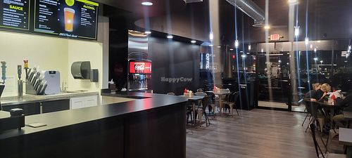 Inside at UNiQ Burger in Scottsdale