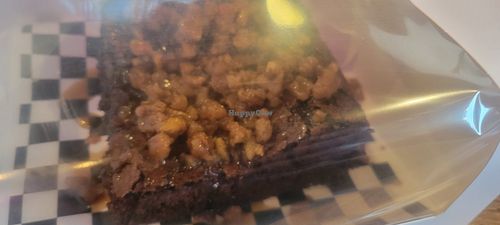 Famous brownie at UNiQ Burger in Scottsdale