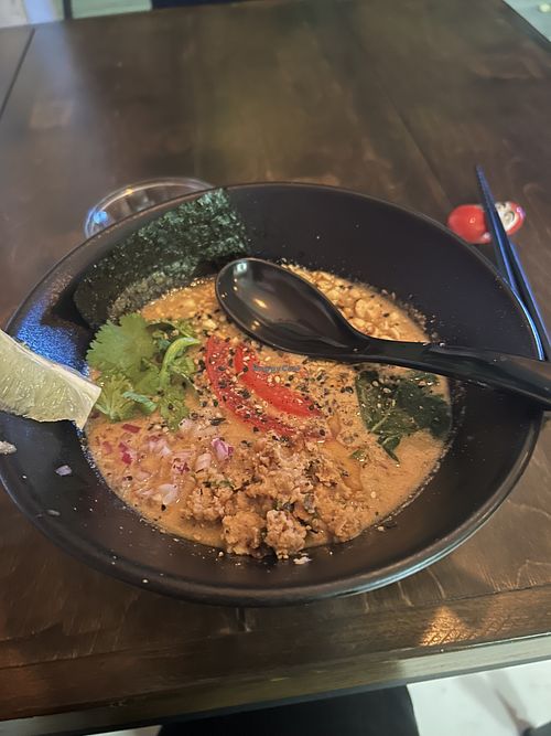Yokohama Tantanmen #Veganuary at Vegan Ramen Mei - Condesa in Mexico City