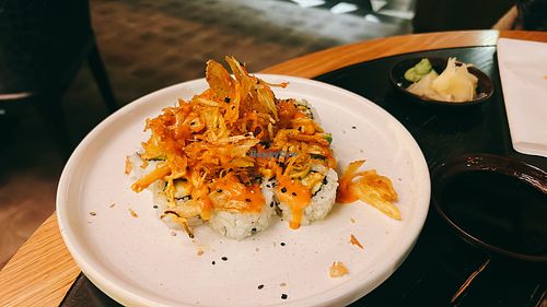 volcano roll  at Planta Queen in Chicago