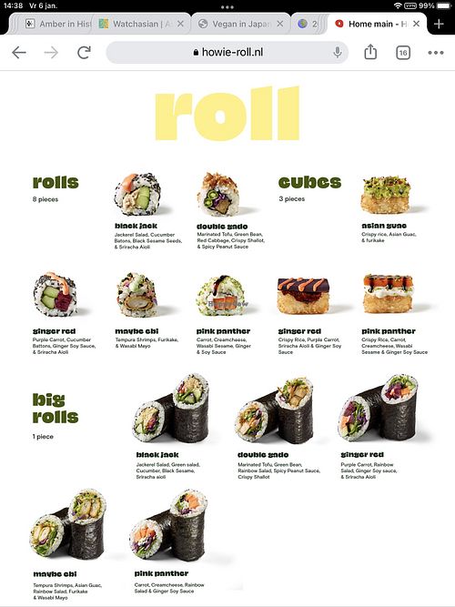   at Howie Roll in Utrecht