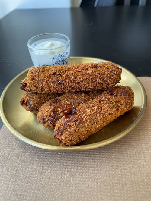 Appetizers - Croquetes at The Den - A plant-based experience in Oeiras