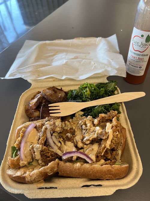   at Adina's Vegan Cuisine in St Louis