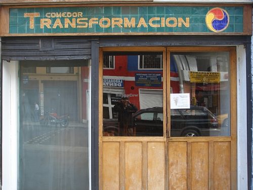 Baseado en una alimentación más tradicional, natural, integral, espacio silencioso.
 at Comedor Transformación in Bogota