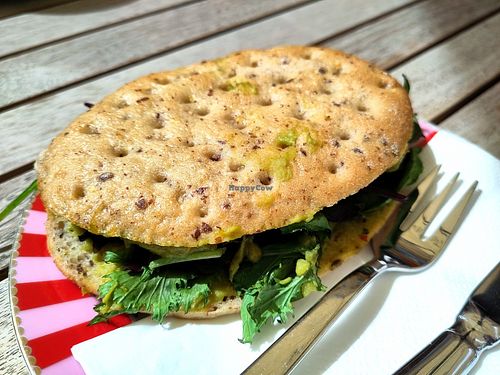 Avocado sandwich at Isabella Pâtisserie in Munich