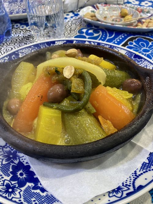 tajine  at Chez Rachid in Fes