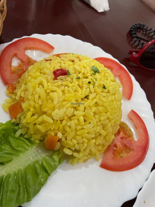 Rice at Restaurant Ahlen in Tangier