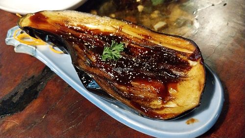 Miso eggplant at En in Goodwood