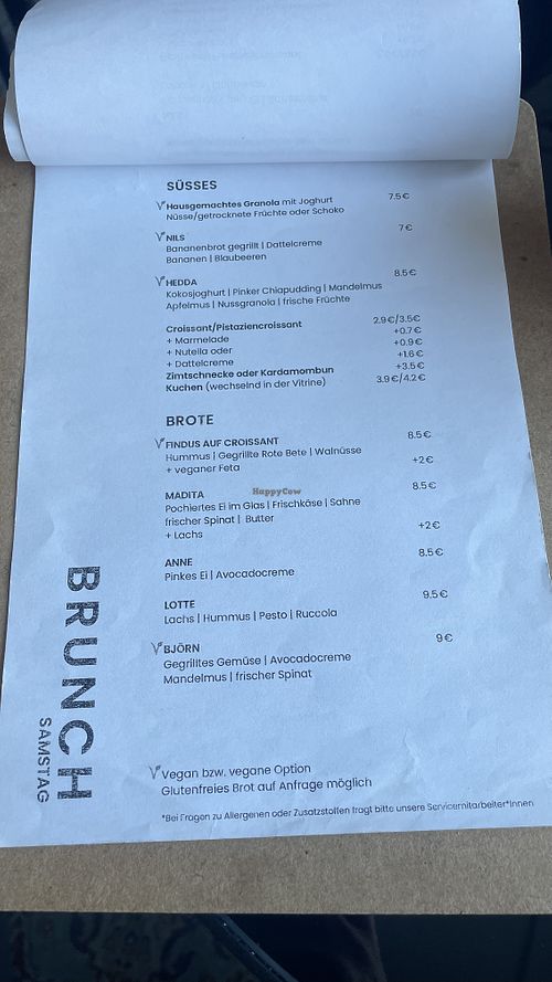 Saturday - Closed on Sunday  at Fika Ladencafé in Munich