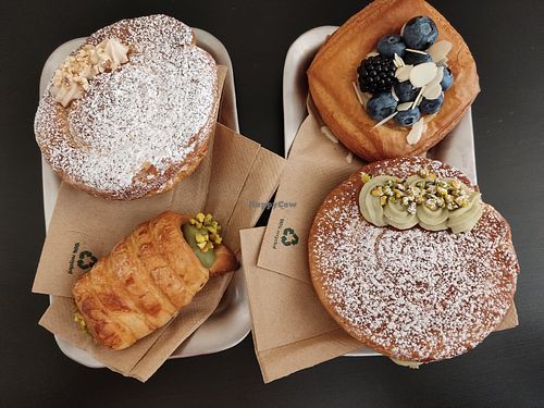 A selection of sweet pastries at The Sanctuary in Berlin