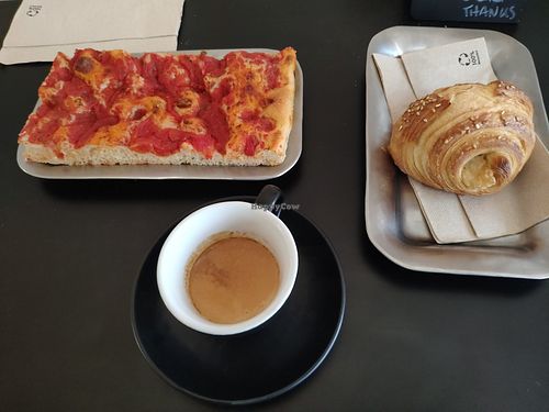 Focaccia, Cornetto and Espresso at The Sanctuary in Berlin