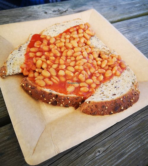 Beans on Toast at Deben Cafe and Bar in Woodbridge