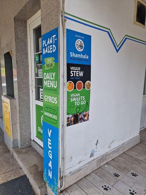 Outside at Shambala in Zagreb