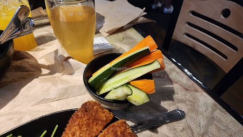 side fresh veggies at Trail Life Brewing in Grand Junction