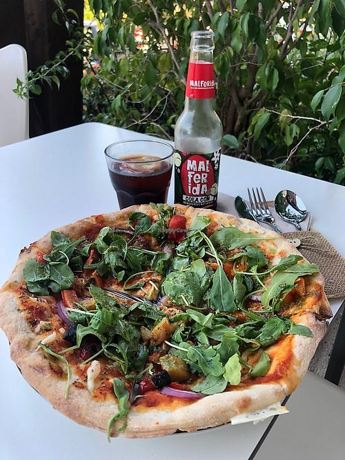 Pizza  at La Vida in Denia