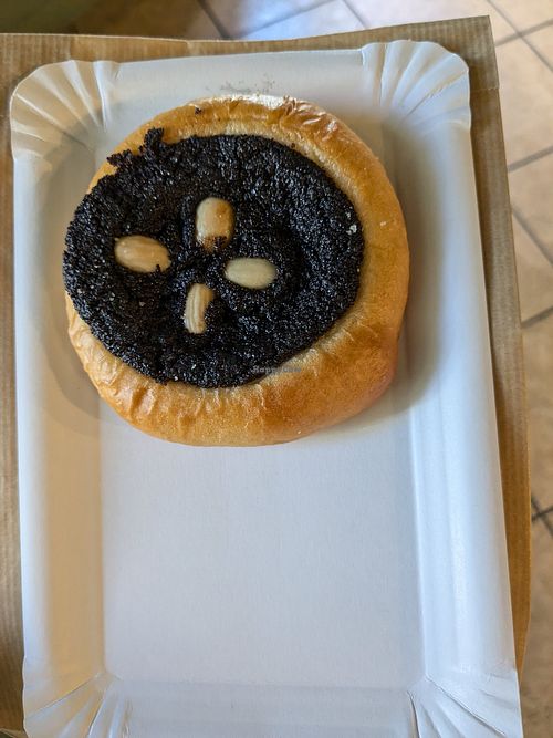Poppy seed and almond at Kolacherie (Kampus Hybernska) in Prague