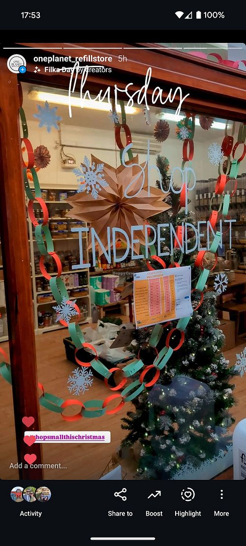  at One Planet - Refill Store in East London