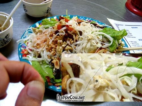 long hair I found in the noodles at Quang Tinh in Hue