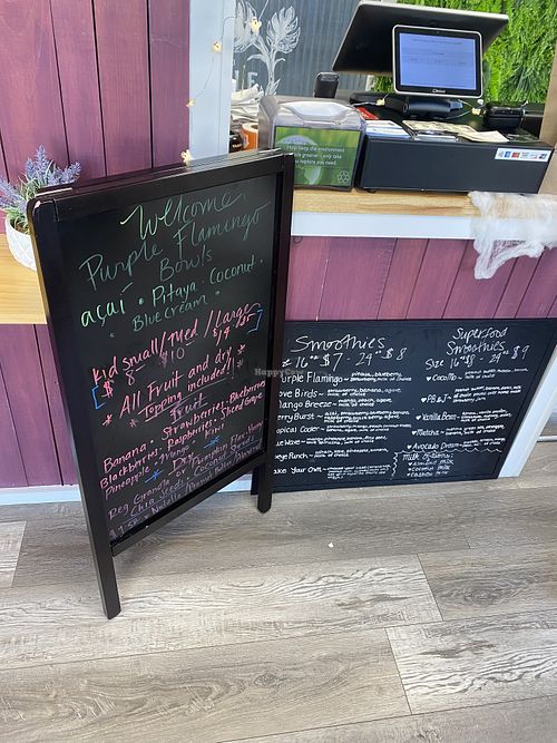 Menu   at Purple Flamingo in Bellmore