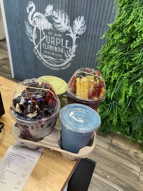   at Purple Flamingo in Bellmore