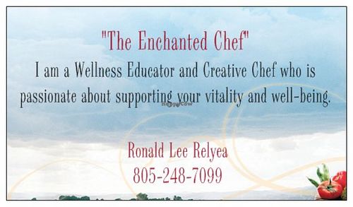 The Enchanted Chef's Logo Back Side
 at The Enchanted Chef in Spokane