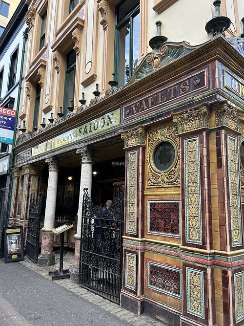 Exterior   at The Crown Liquor Saloon in Belfast