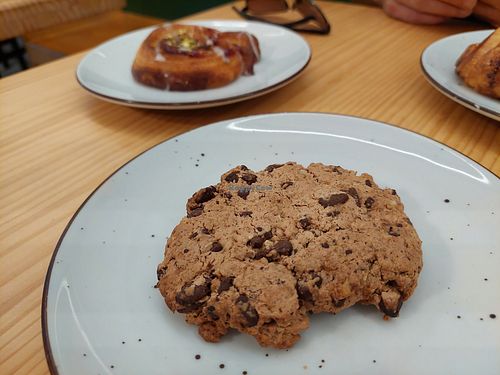Chocolate cookie at La Barra Dulce in Madrid