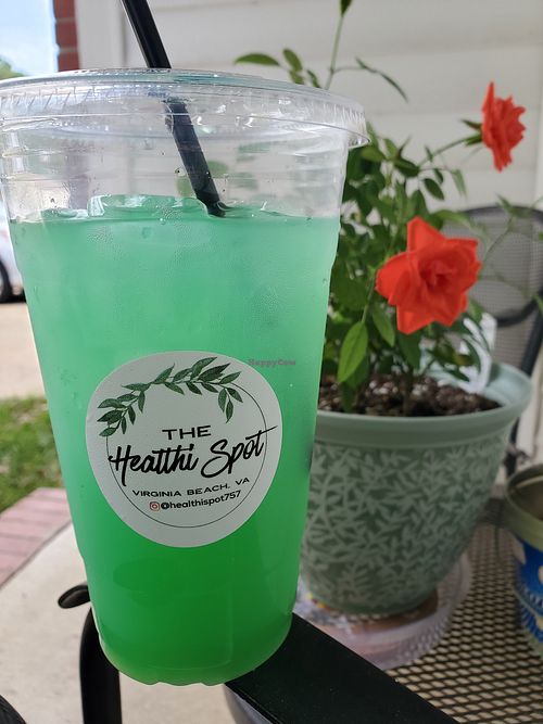 Beach Please tea - Cucumber / Lemon-Lime at The Healthi Spot in Virginia Beach
