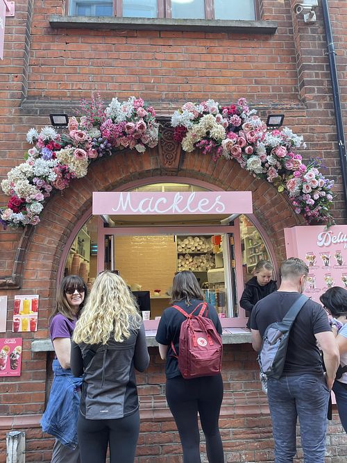   at Mackle's in Belfast