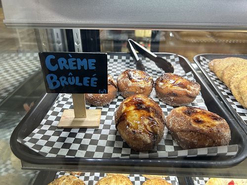 Vegan donuts   at Frankie's NY Bagels in Eureka