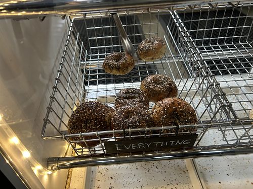 My fav!  at Frankie's NY Bagels in Eureka