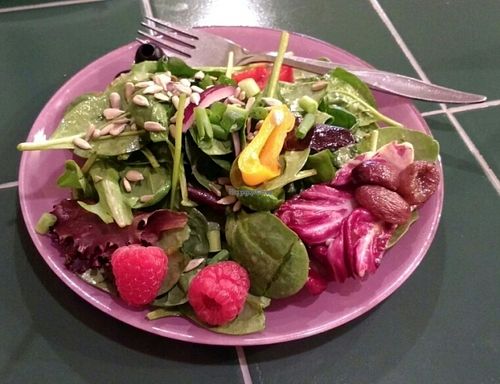 Vegan Salad at Lost Coast Cafe in Ferndale
