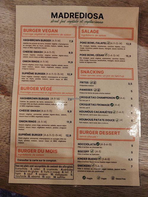 Les meilleurs burgers vg vegan de Montpellier!! at Madrediosa in Montpellier