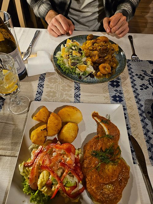 The two main courses that can be made/ are vegan. Also, had the lentil soup.
Prices are good compared to the restaurants in the area and the food was amazing! at Fanaberia Białowieża in Bialowieza