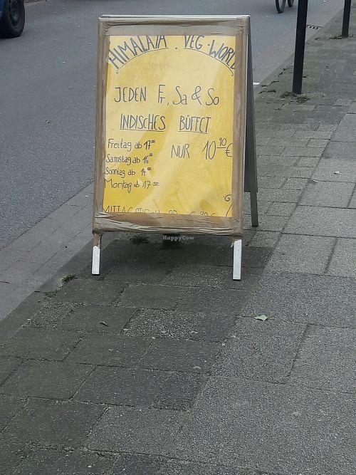 buffet at A1-Himalaya in Bremen